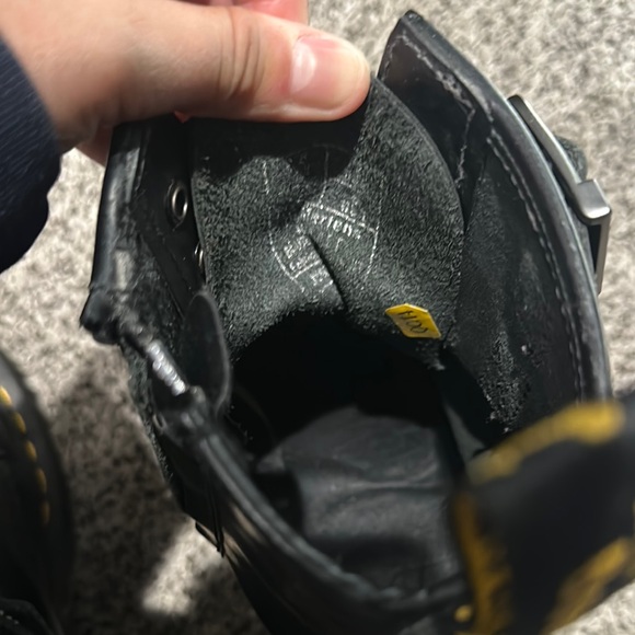 Dr. Martens Black Leather Boots - Picture 5 of 10